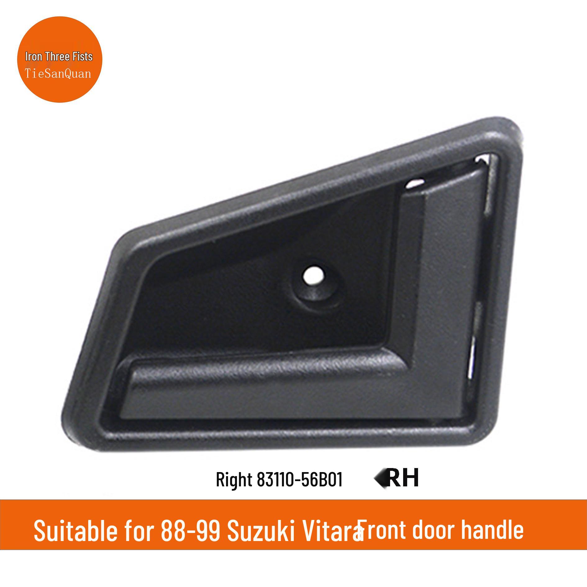 

Fits 88-99 Suzuki Vitara Interior Door Handle: 83130-56B01, 83110-56B01