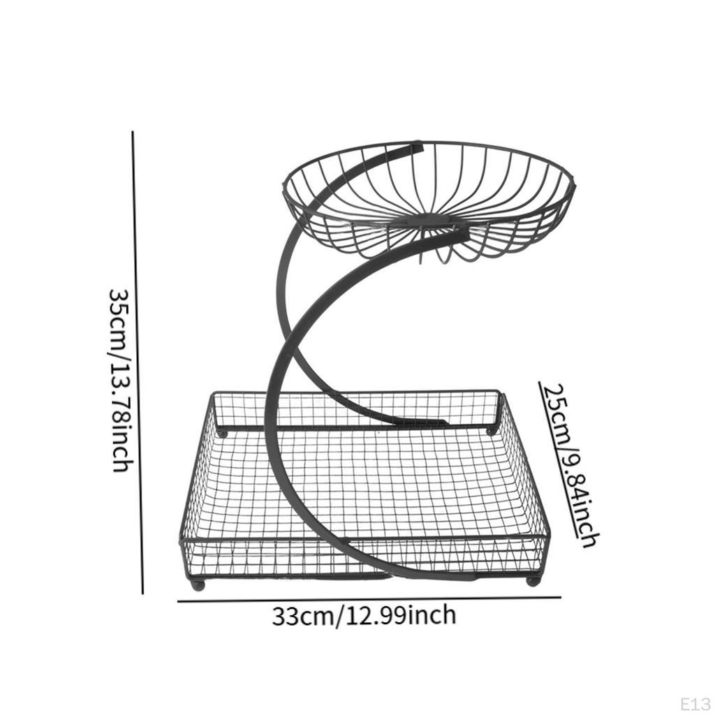 Decorative Basket for Wire And Iron, Container The Kitchen