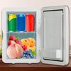 Car Fridge Camping Fridge Quiet Electric Cooler 8L Space-Saving for Workstation Apartment Road Trip Boat Dorm Marine RV Garage