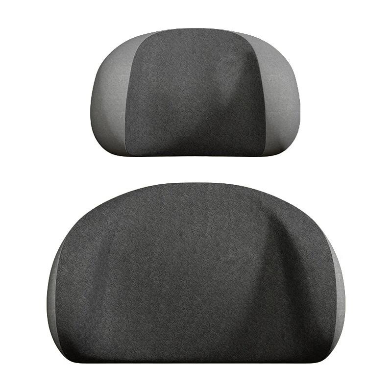 Miling Car Headrest and Neck Pillow Set