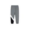 Li Ning Sports Lifestyle Series Logo Print Color Block Loose Fit Jogger Pants Men Bottoms Gray AKLRC05-4