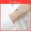 Clover Bracelet Leaf For Women Alloy Modern Jewelry Sleek Design Memorable Gift