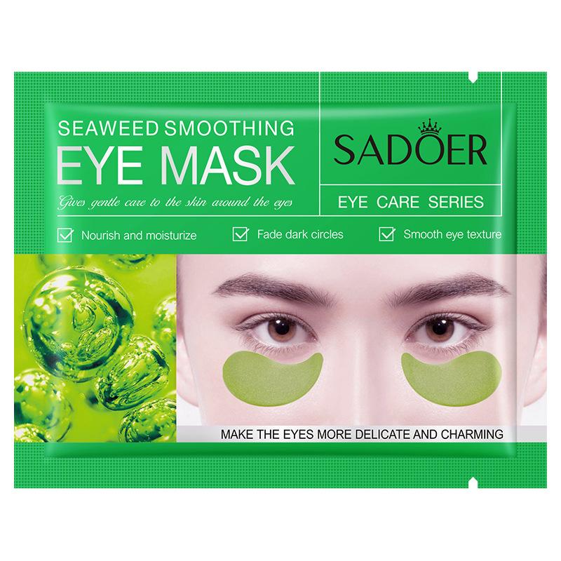 3pcs Seaweed eye mask 7.5g/pair, moisturizing and moisturizing eye mask sheet skin care product manufacturer seaweed 3pcs