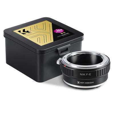 CONCEPT Mount Adapter for AI and Sony Lenses for NEX Cameras Infinity Focusing K&F Nikon, F-Mount Lenses, Lenses, E-Mount (NIK-NEX A6700, a7CII,