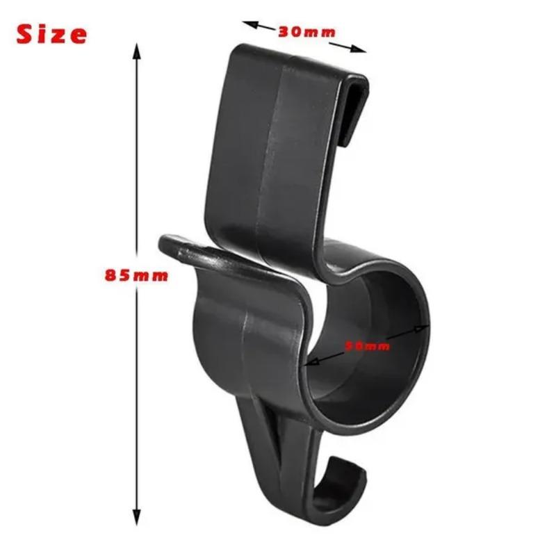 2 Pcs Auto Rear Umbrella Holder Car Trunk Towel Hanging Hook Mounting Bracket Automobiles Accessories