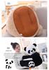 Morbido Divano Peluche Cartone Animato Panda per Bambini con Cuscino Tatami
