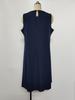 2025 Women's Plus Size Elegant Solid Color Sleeveless Summer Dress