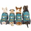 Four Seasons Pet Tattoo Jacket Lifelike Puppy Clothes  French Bulldog Pug Corgi
