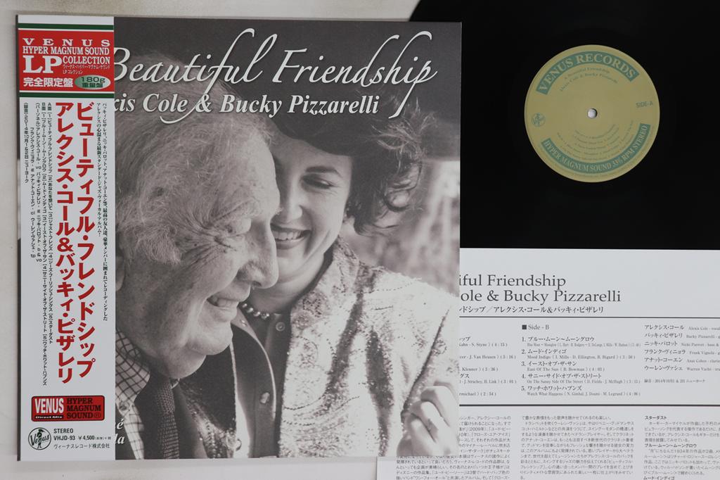 LP Record ALEXIS COLE. BUCKY PIZZARELLI - A Beautiful Friendship (-180g) VHJD93 VENUS 2015 Japan Obi Jazz Used