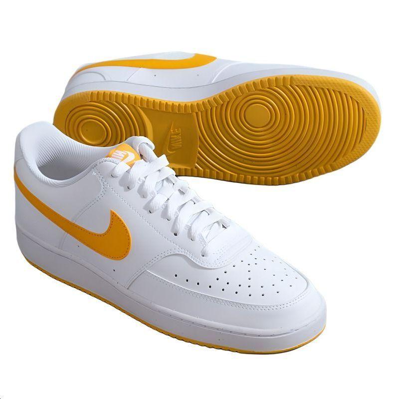 New Nike Court Vision Low Next Nature 'White University Gold' HF1744-100