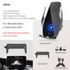 Supporto per telefono per auto per Mercedes-Benz Classe C/GLC/V 2015-2023 staffa di navigazione su schermo magnetico ricarica wireless nuova energia