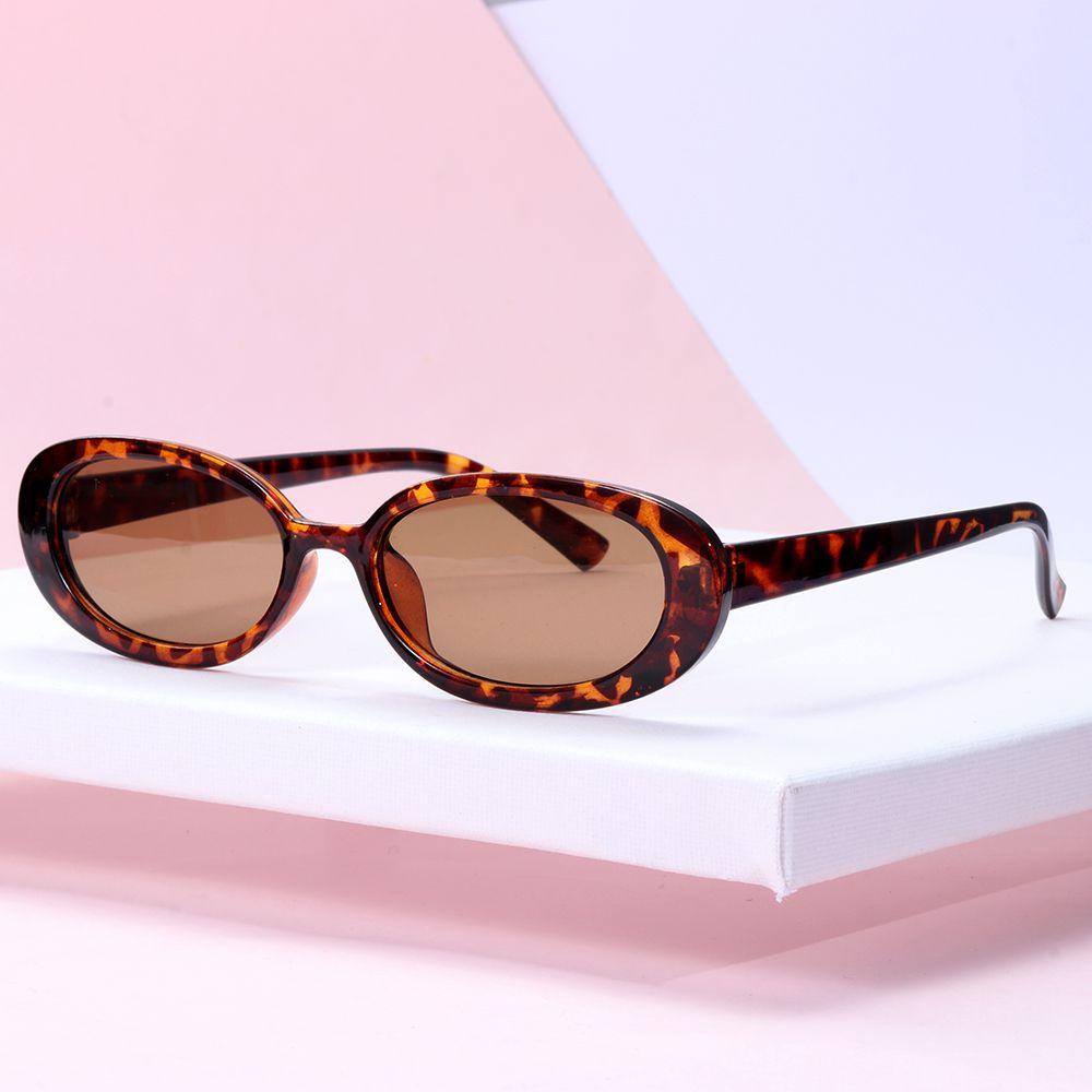 New Vintage Small Frame Sunglasses For Women Men Fashion Oval Frame Sunglasses Retro Uv400 Sun Glasses Shades