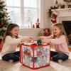 Waterproof Christmas Ornament Storage Box 36-Slot Christmas Ball Storage Box With Partition Board Christmas Decoration Container