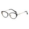 Stylish and Versatile Retro-style Glasses for Women, Anti-blue Light Glasses, High-end Eye Frames.