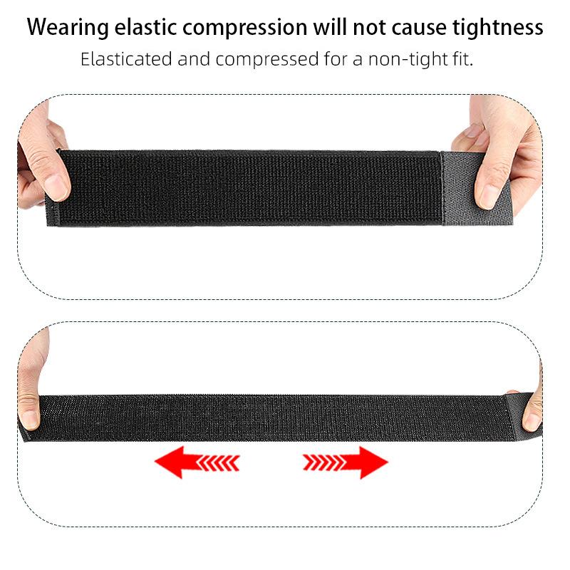 1Pairs Soccer Shin Guard Stay Fixed Bandage Tape Shin Pads Prevent Drop Off Adjustable Elastic Sports Bandage Sports Safety