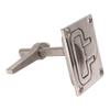 Boat Cam Latch Flush Pull Floor Buckle Hatch Latch 316 Stainless Steel 67x79mm Lift Handle Locking Latch for Yacht Ship