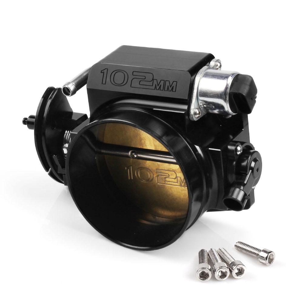 RASTP-High Quality 102mm Throttle Body + TPS Throttle Position Sensor for LSX LS LS1 LS2 LS7 Silver Black RS-THB001-102mm чёрный