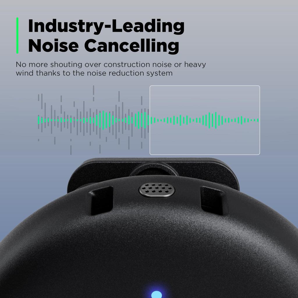 BOYA Android Smartphone Drahtloses Ansteckmikrofon mit Magnetischer Drahtloser 48kHz HD-Sound Omnidirektionales Rauschen Sofort Bis zu 15 Stunden Akkulaufzeit