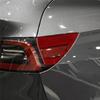 Red Carbon Fiber Side Tail Lamp Charging Port Cover Trim For Tesla Model 3/Y