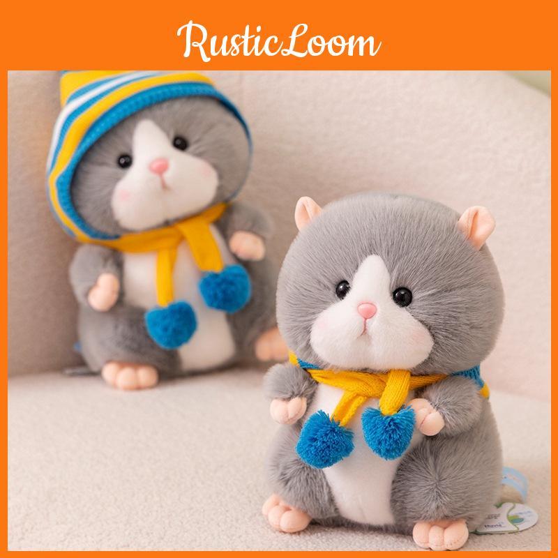 Hamster Bear Golden Plush Toy Cute Cartoon Girl Children Birthday Gift Holiday