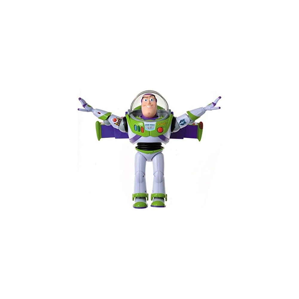 Toy Story Buzz Lightyear Real Size Talking Figure Remix Edition