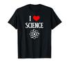 I Love Science I Heart Science Funny Scientist Physics Enthusiast T-Shirt