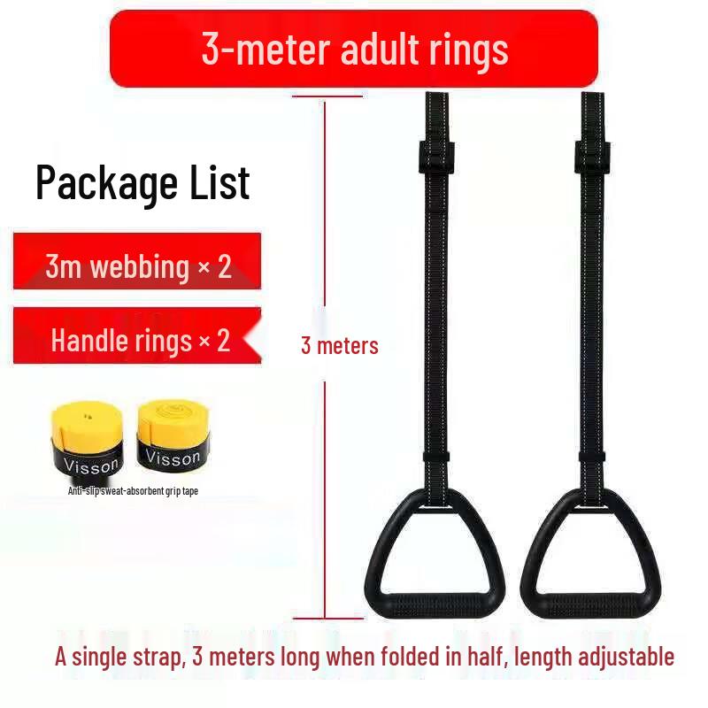 

Pull-Up Rings with Straps