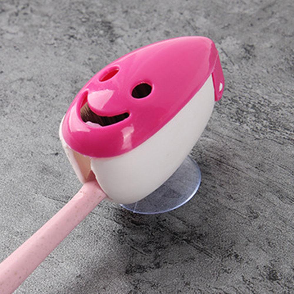 5 Stück Zahnbürstenabdeckung Gestell Halter Greifendes Lächelndes Gesicht Saugständer Wandmontage