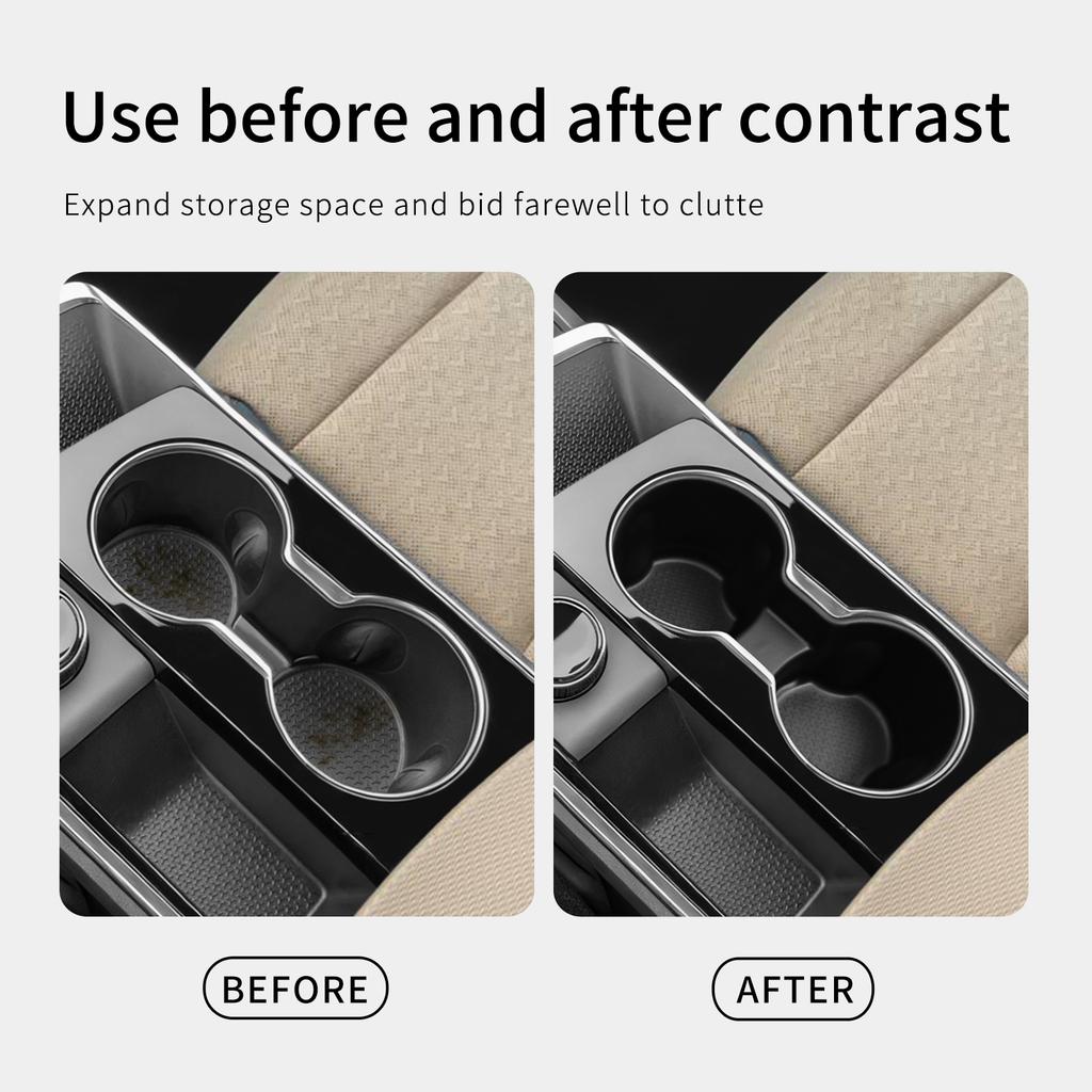 for Chevrolet Equinox 2025 2025 Central Console Water Cup Holder Car Interior Accessories Drinks Holder Storage Case