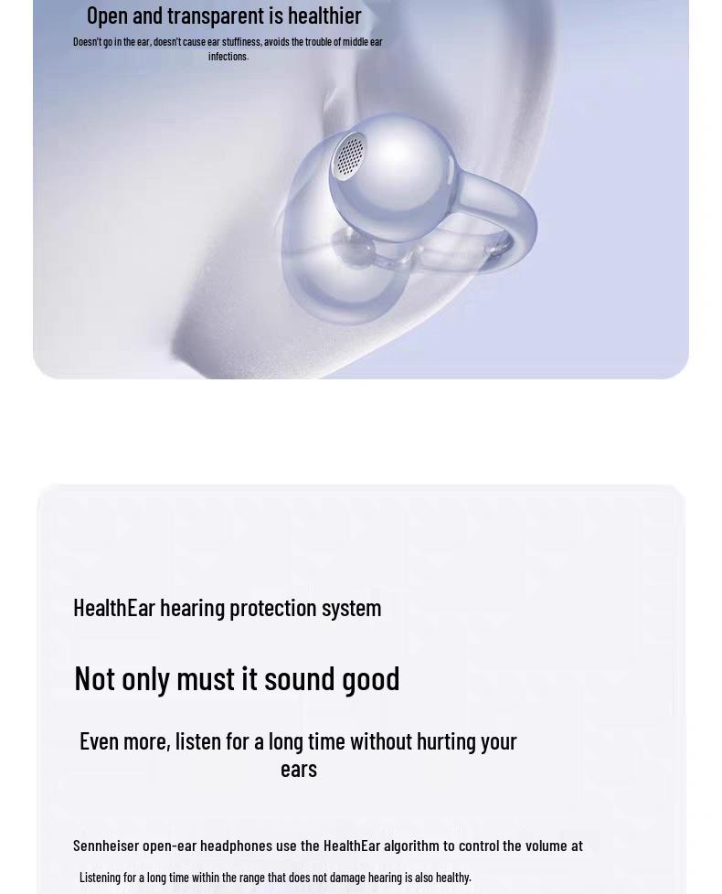 Sena S8SAI 2025 Bluetooth Ear-Clip Air Conduction Open-Ear Sports Earphones