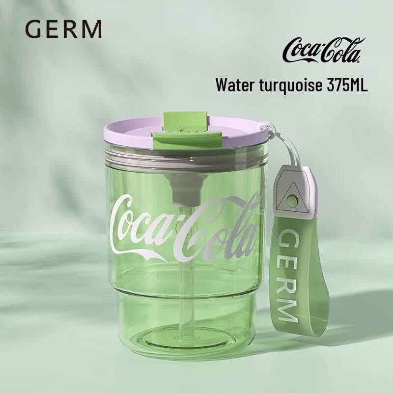 Gemi Coca-Cola Tritan Straw Water Bottle