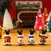 Mini jucării de Crăciun Elan amuzant Moș Crăciun Om de zăpadă Sărind Mersul cu ceas Jucărie de Crăciun Decor pentru casa Ornament Cadouri de petrecere
