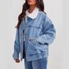2025 New Arrival European Style Women's Winter Chic Denim Jacket – Fashionable & Age-Reducing