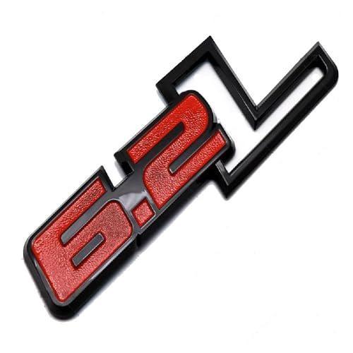 2pcs/lot OEM 3D ABS 6.2L Car Emblem Auto Badge Rear Trunk NamePlate Stickers Side Fender Decal for F150 F250 F350 Chevrolet Silverado GMC