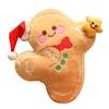 Gingerbread Man Plush Toy: Christmas Doll & Decoration Gift for Kids