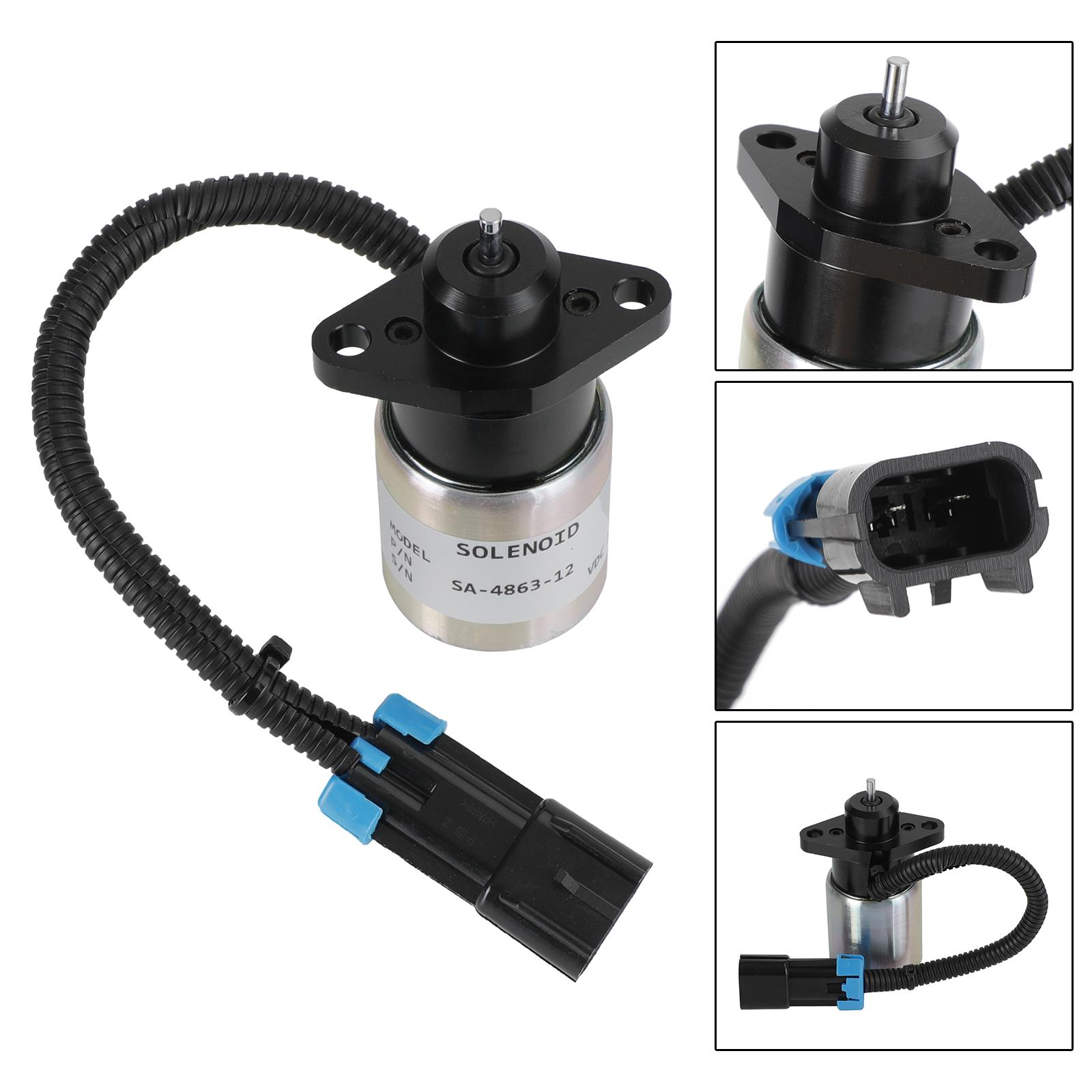 

Fuel Shutoff Solenoid Actuator 12V 0175-12A5C9S SA-4863 For Kubota Engine
