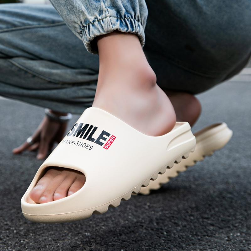 Slippers For Home Super Casual Shoes 2024 Summer Flip Flops Soft Thick Bottom Running Men's Women Sandals Beach Shoes Sneakers