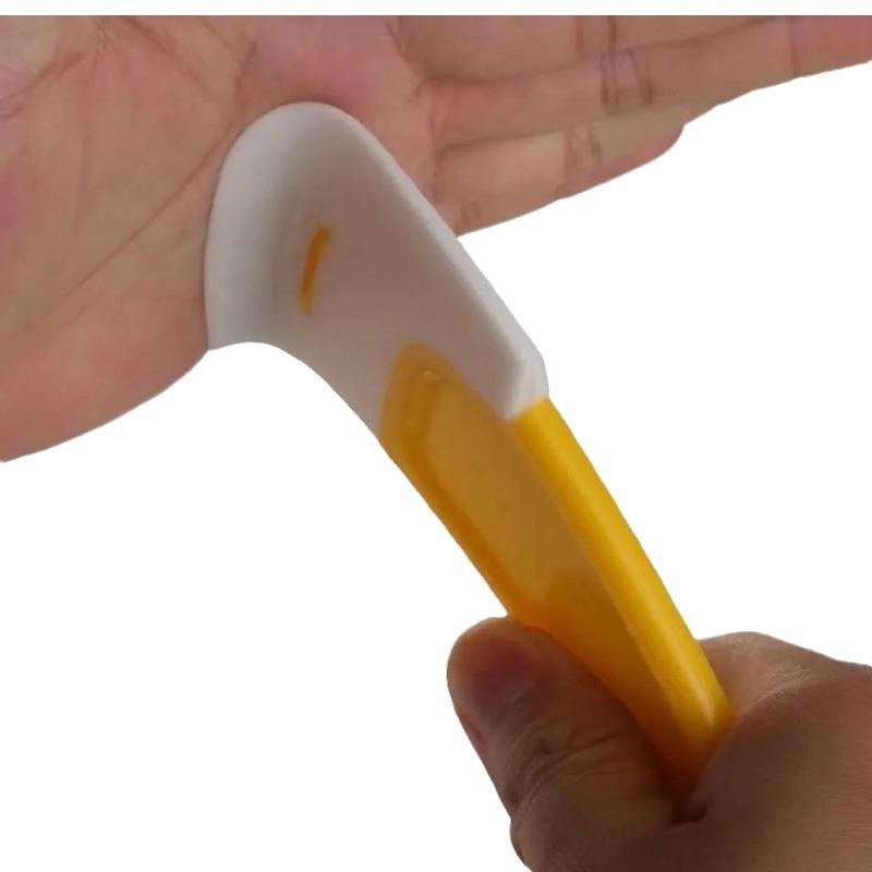 Silicone High-Temp Non-Stick Pan Scraper & Oil Shovel for Kitchen Cleaning