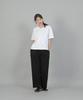 SAINTCREW Soft Elastic Waist Wide Pants Esb-384 Black