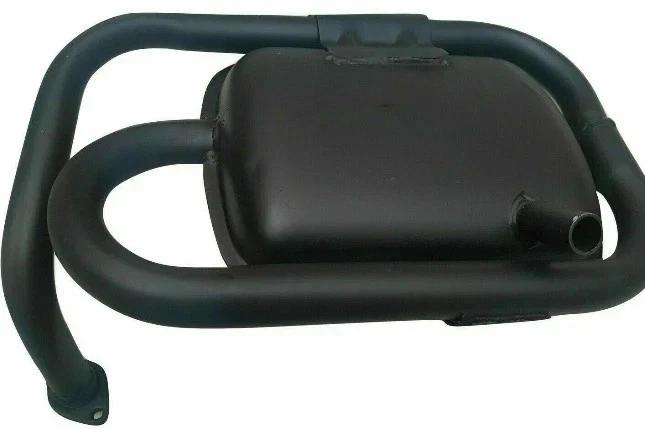 Silent Black Exhaust Muffler 150 CC for Vespa LML Star 4 Stroke 4T-