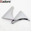Rear Window Spoiler Cover Trim For Nissan Qashqai J11 2014 2015 2016 2017 2018 Chrome Car Side Wing Triangle Trims Accessories