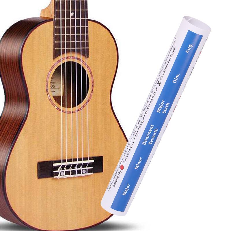 Tabella Accordi per Ukulele e Chitarra: Diagramma di Pratica Classica ed Elettrica