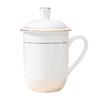 Jingdezhen Bone China Tea Cup with Lid