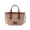 Summer new fashion versatile tote bag women's simple high-end woven handbag shoulder messenger bag