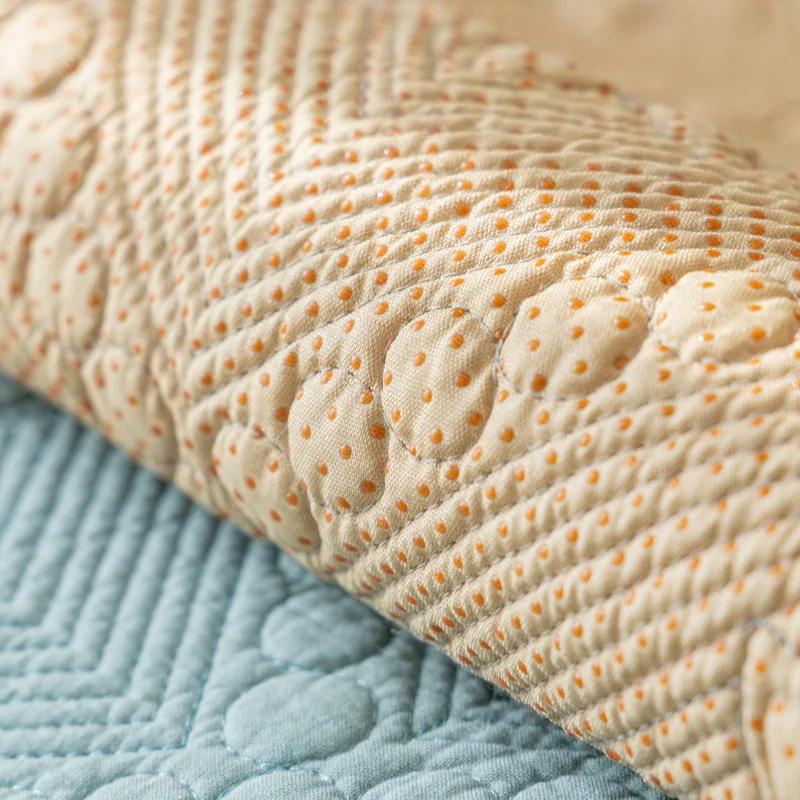 Nordic Solid Color Sofa Towel Cushion for Living Room Cotton Non-slip Sofa Towel Couch Cover Sectional Couch Pad Home Protection