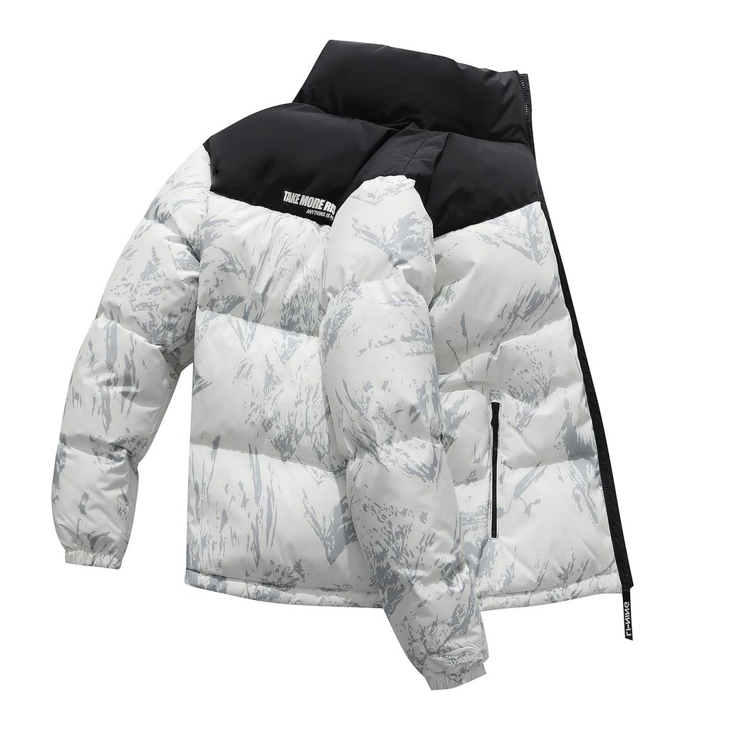 Li Ning Down Jackets Men's Stand Collar Thickened YYMU213-3