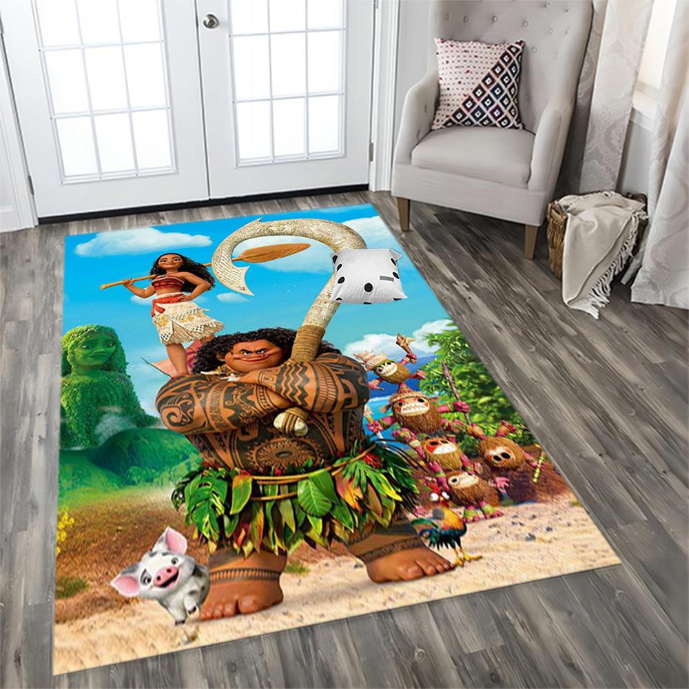 Moana's Adventure On The Waves rug for Living Room rug, Bedroom, Study Room, Hallway Decoration, Perfect for Home Decoration or Holiday Gifts