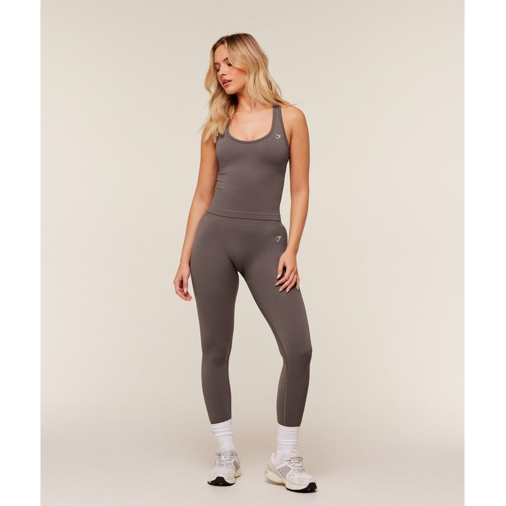 Gymshark Legging Seamless de Uso Diario 2.0 Marrón Fresco B5c6k Nbzg