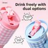 Cute Tumbler 750ML Water Bottle 316 Stainless Steel Vacuum Thermos Bottle Insulated Portable Thermos Cup Gift Outdoor Tableware