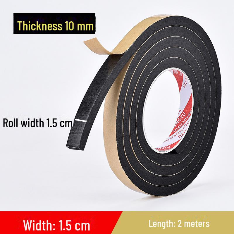 Self-Adhesive EVA Foam Sealing Strip – Dust-Proof, Temperature-Resistant, Anti-Collision, Shock-Absorbing Rubber for Doors and Windows